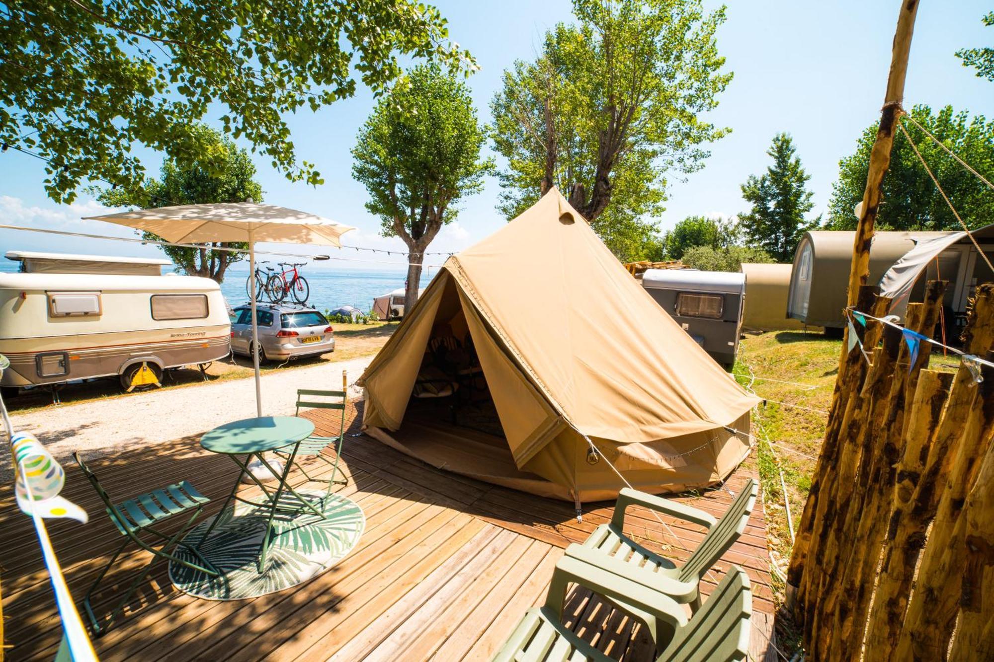 Sivinos Camping Boutique Manerba del Garda Bagian luar foto